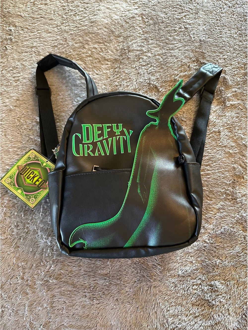 NWT Wicked the Musical "Defy Gravity" Mini Backpack